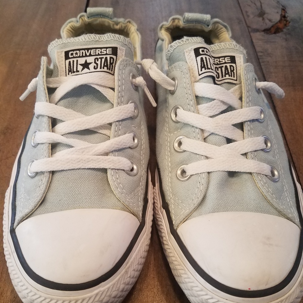 Blue Converse